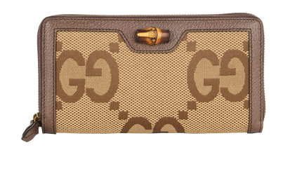Gucci Diana Jumbo GG Continental Wallet, front view